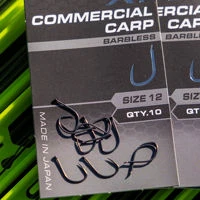 Matrix X1 Commercial Carp Barbless Spade End Hooks